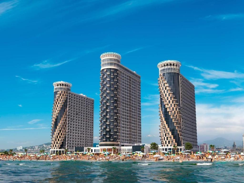 Apartment In Orbi Sea Tower For Rent Batumi Zewnętrze zdjęcie